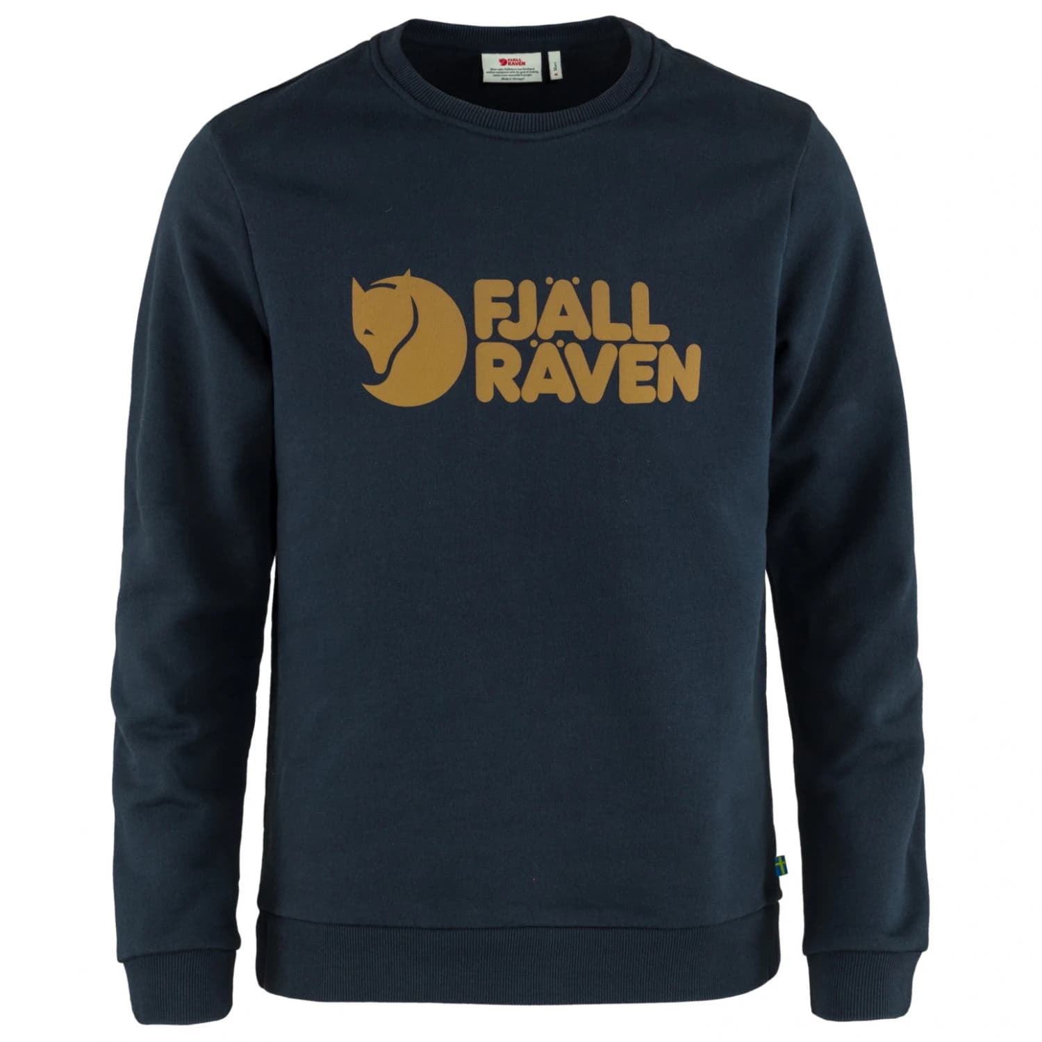Мъжки пуловер Fjällräven Fjällräven Logo Sweater Jumper - Dark Navy