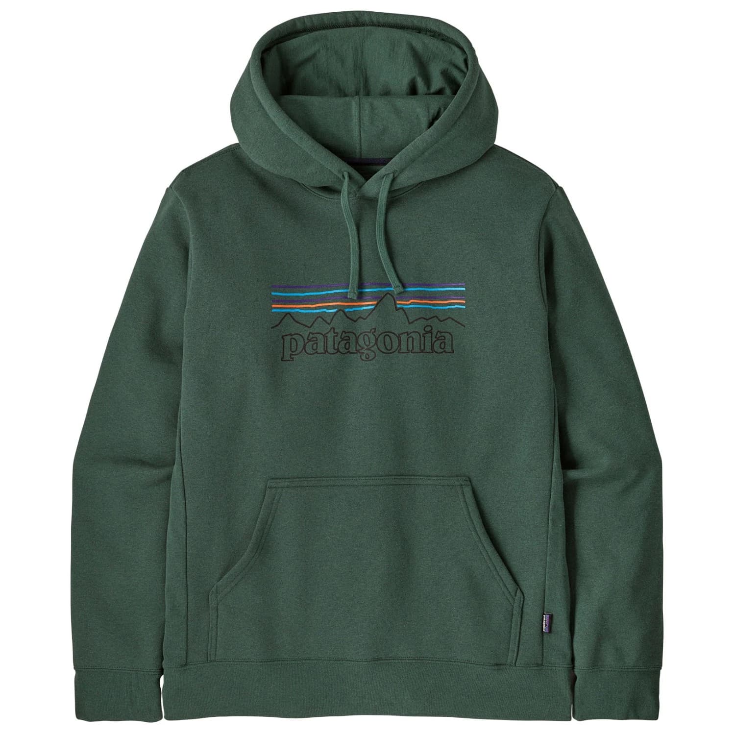 Мъжки суичър Patagonia P-6 Logo Uprisal Hoody Hoodie - P-6 Outline: Canopy Green