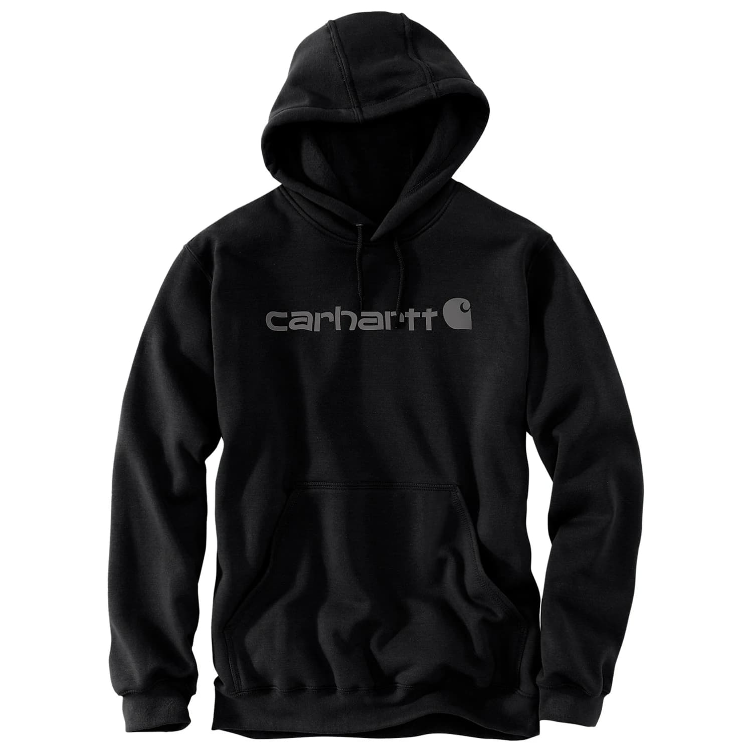 Мъжки суичър Carhartt Signature Logo Sweatshirt Hoodie - Black / Gray