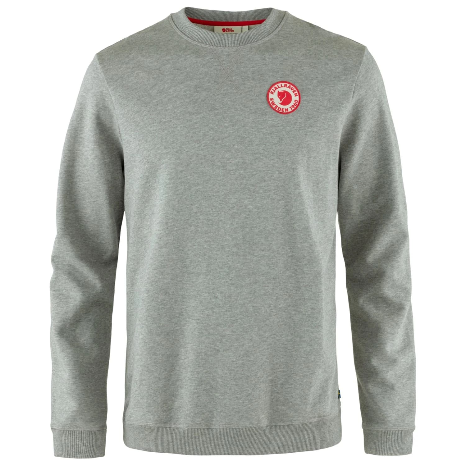 Мъжки пуловер Fjällräven 1960 Logo Badge Sweater Jumper - Grey / Melange