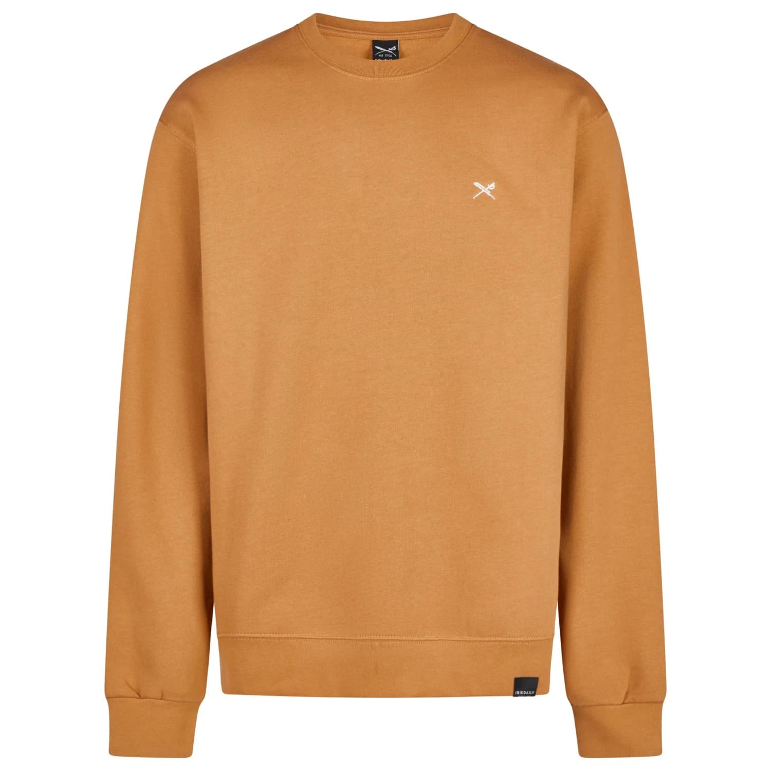 Мъжки пуловер Iriedaily Mini Flag 2 Crew Jumper - Caramel