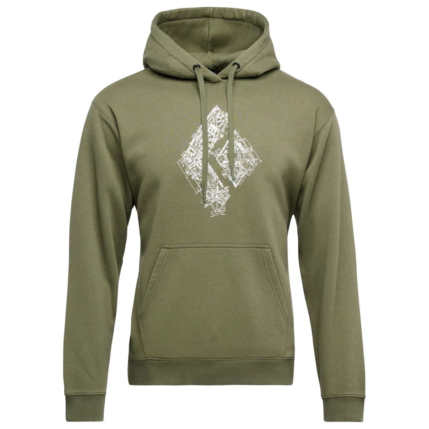 Мъжки суичър Black Diamond Engineered Diamond PO Hoody Hoodie - Tundra