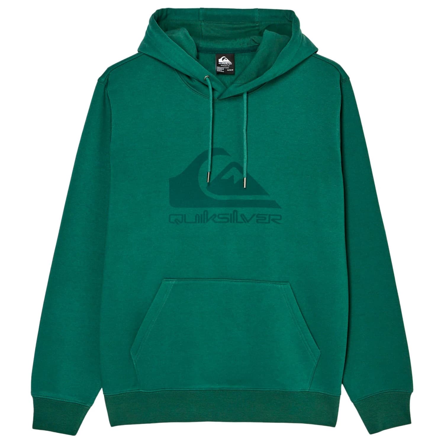 Мъжки суичър Quiksilver Comp Logo Hoodie - Forest
