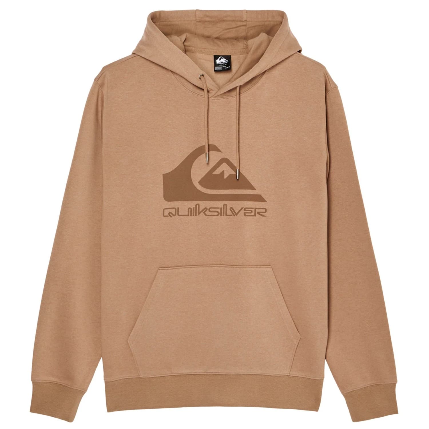 Мъжки суичър Quiksilver Comp Logo Hoodie - Pine Bark