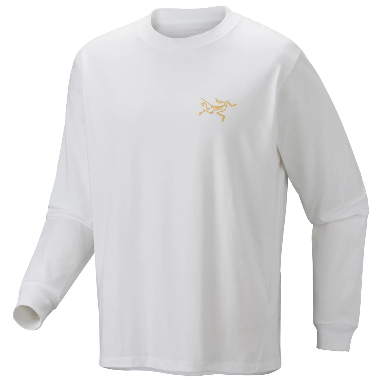 Тениска Arc'teryx Kragg Cotton L/S Jumper - White Light / Larch