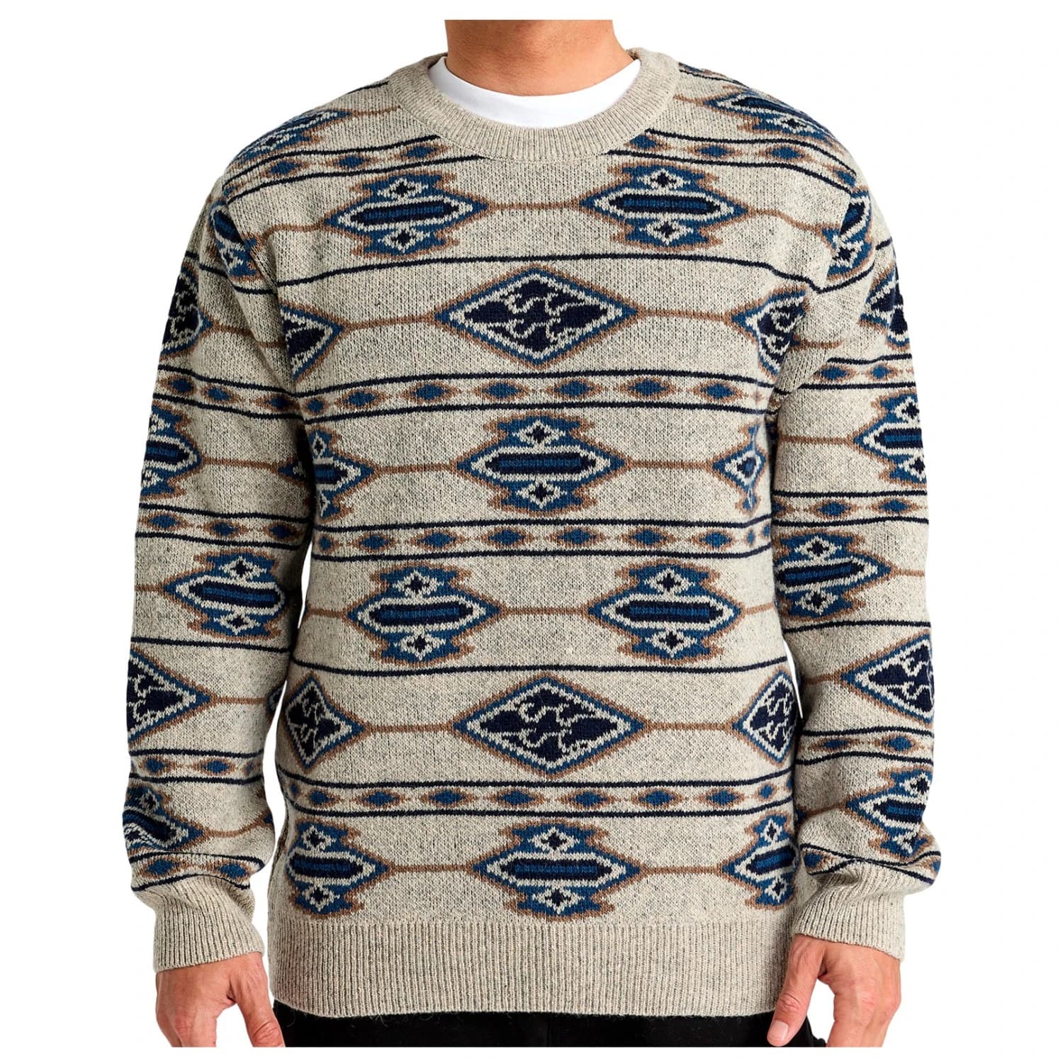 Мъжки пуловер Billabong Ranchero Crew Jumper - Chino