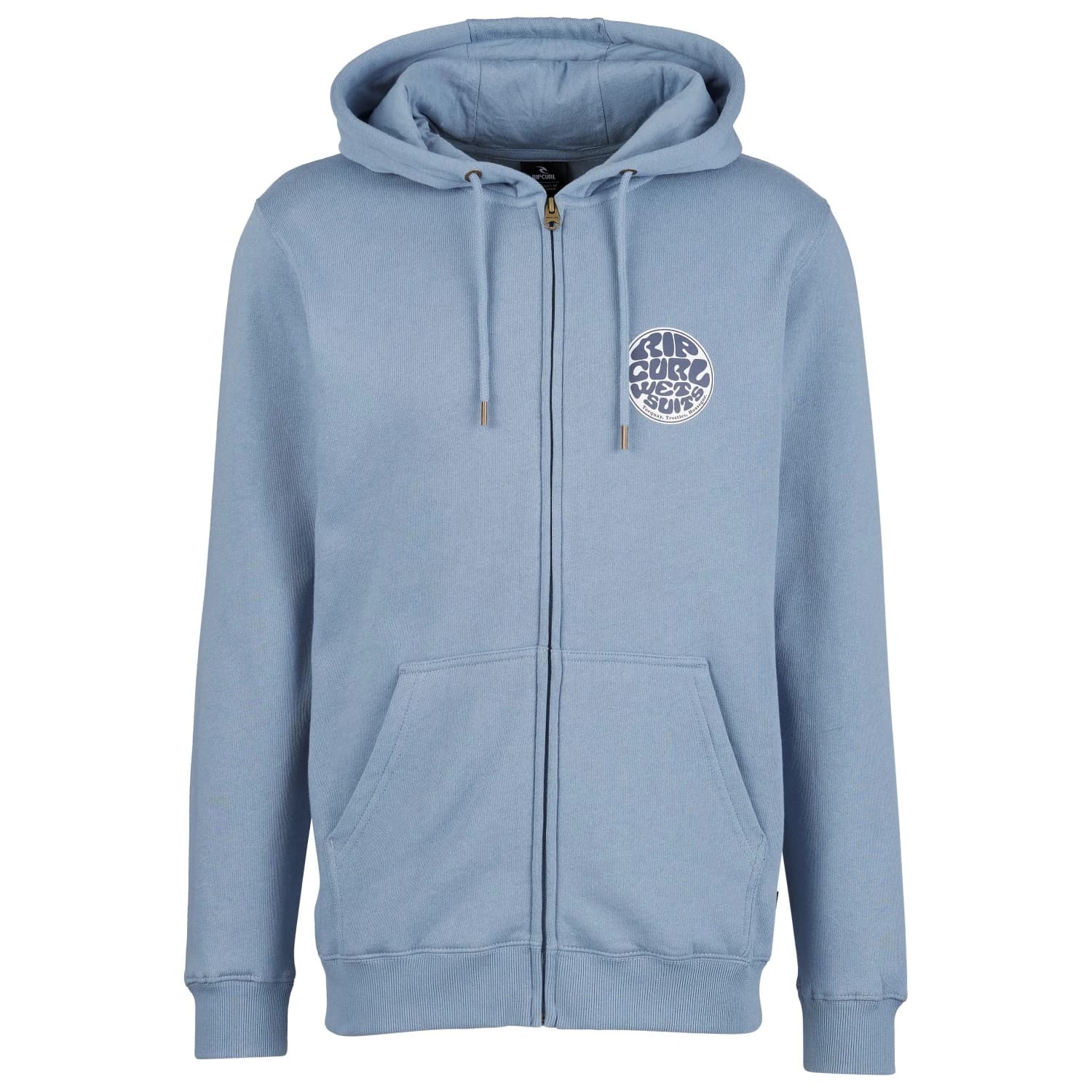 Мъжко яке за тренировка Rip curl Wettie Passage Icon Zip Thru Hoodie - Faded Denim