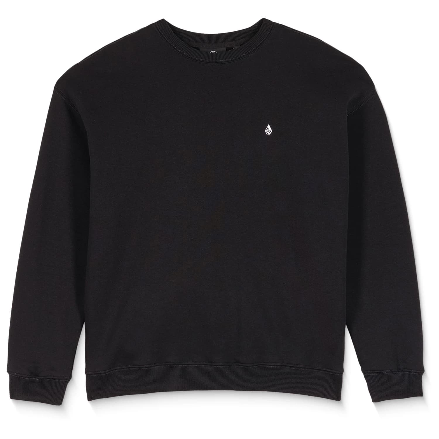 Мъжки пуловер Volcom Single Stone Crew Jumper - Black