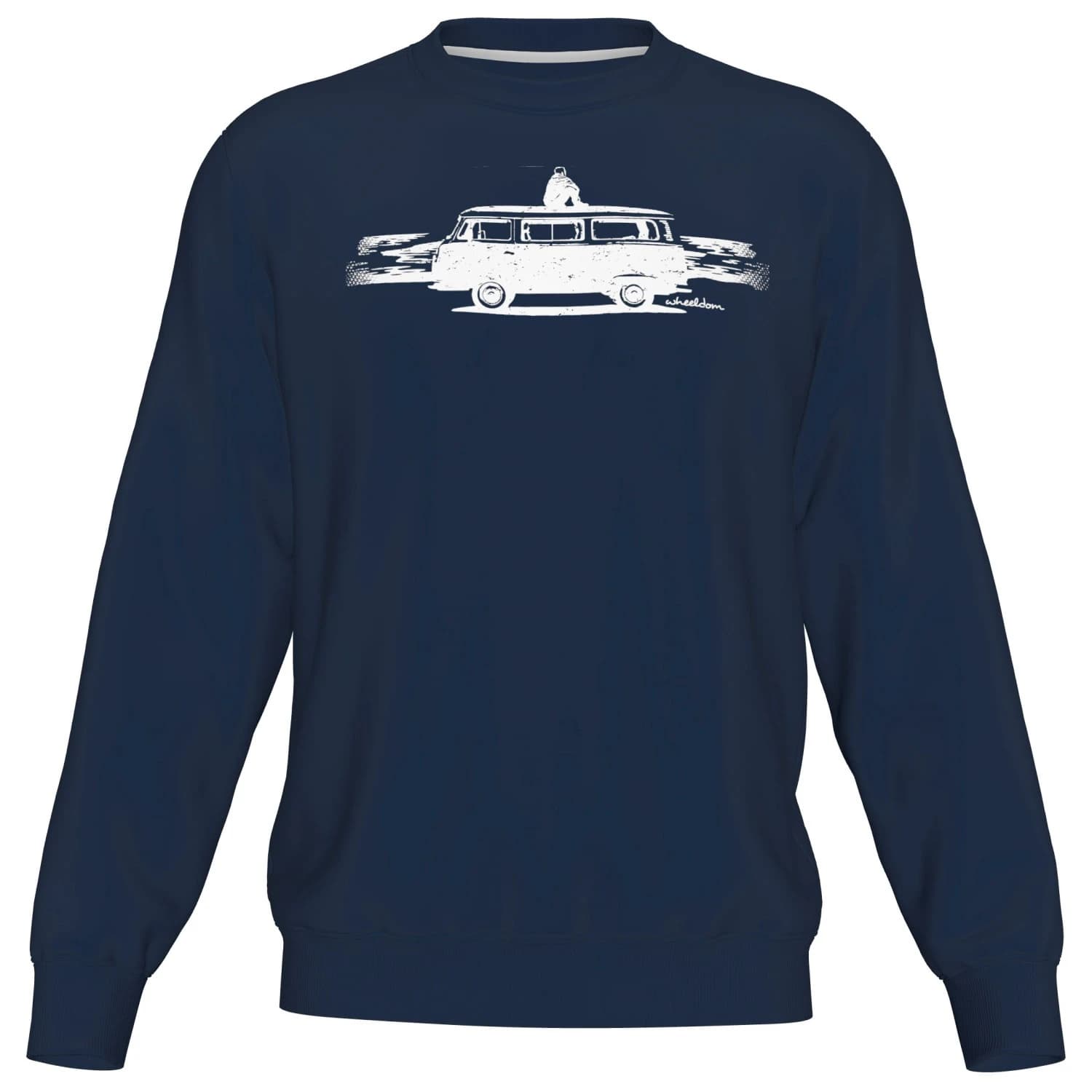 Мъжки пуловер Wheeldom Momentmal Jumper - Dark Navy