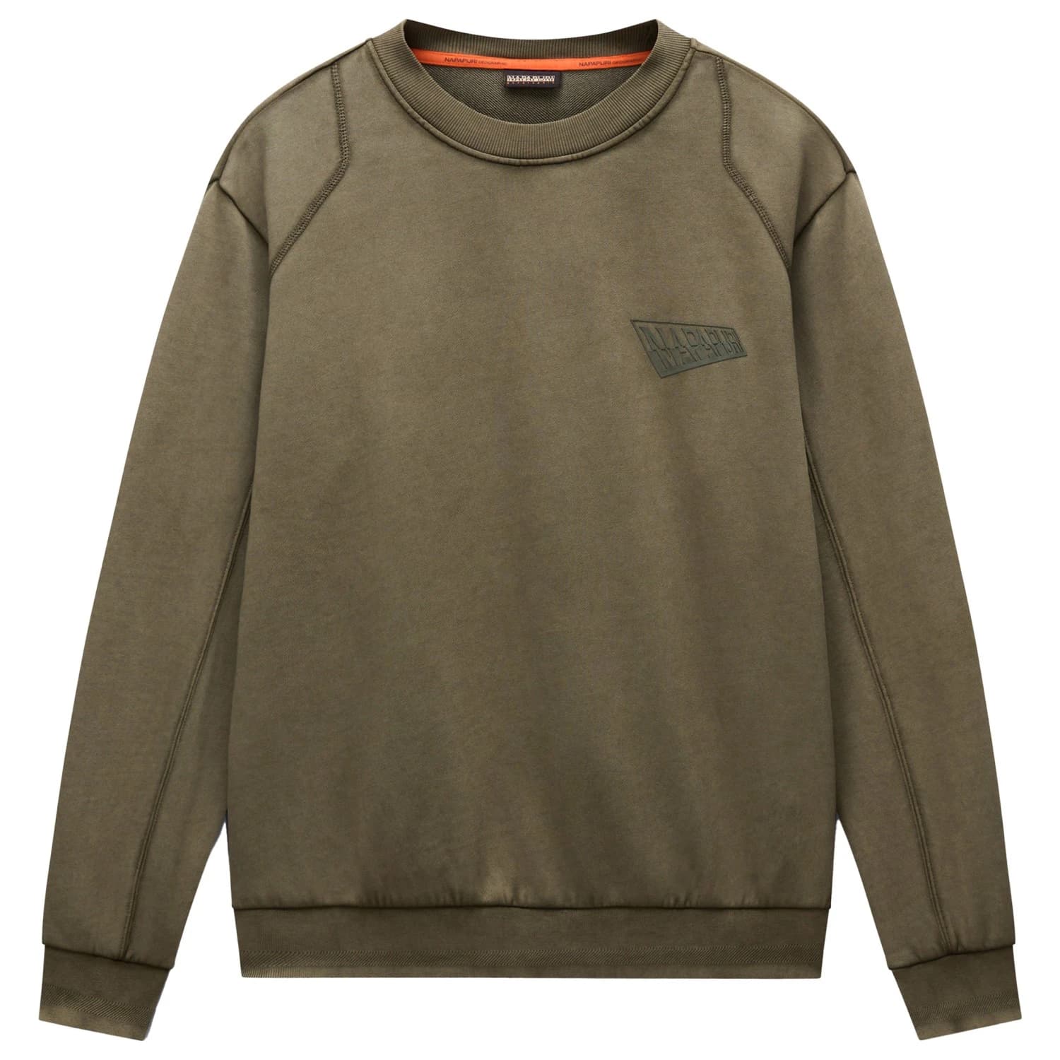 Мъжки пуловер Napapijri B-Aren Crew Jumper - Tea Leaf