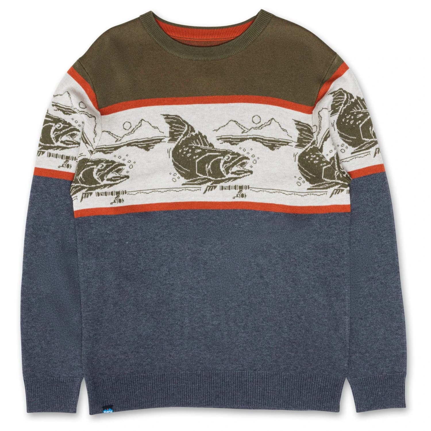 Пуловер KAVU Highline Jumper - Trout Lake
