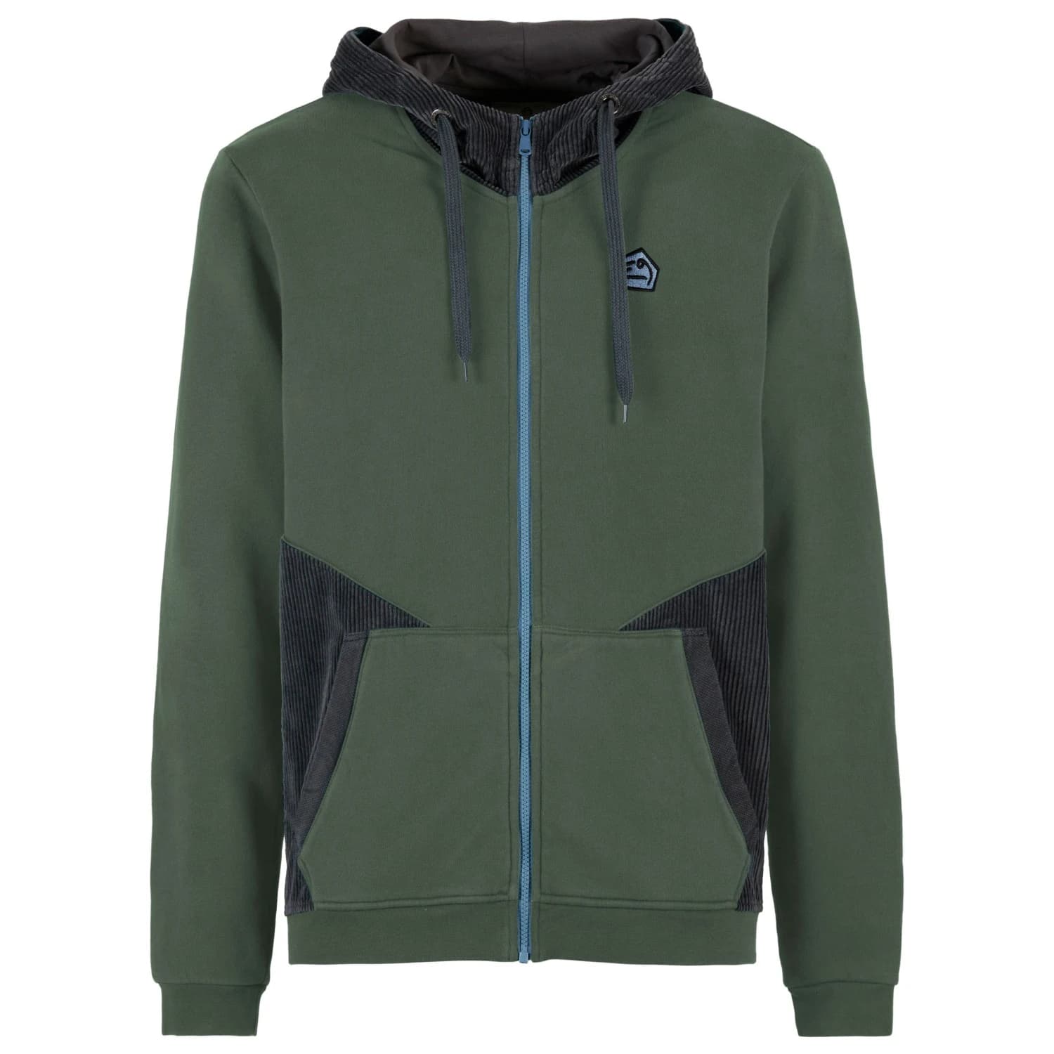 Вълнено яке E9 Blua Hoodie - Agave