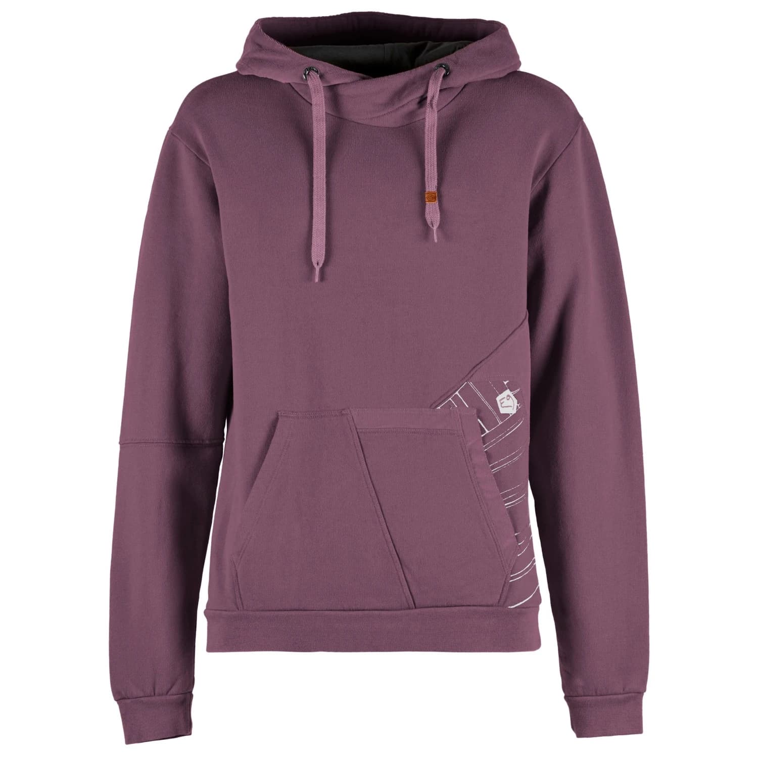 Суичър E9 Neon Hoodie - Tulip