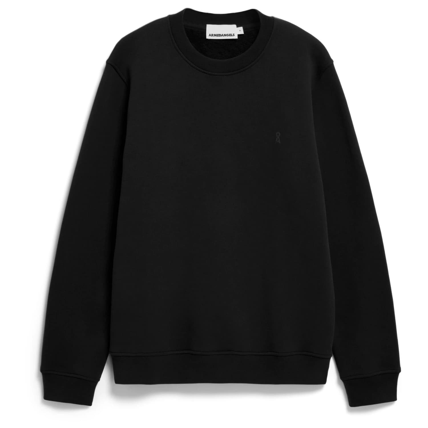 Мъжки пуловер ARMEDANGELS Baaro Fleece Jumper - Black