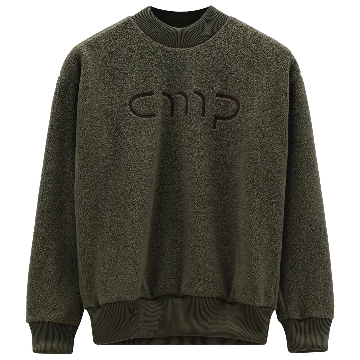 Поларен пуловер CMP Sweater with Logo Jumper - Moss