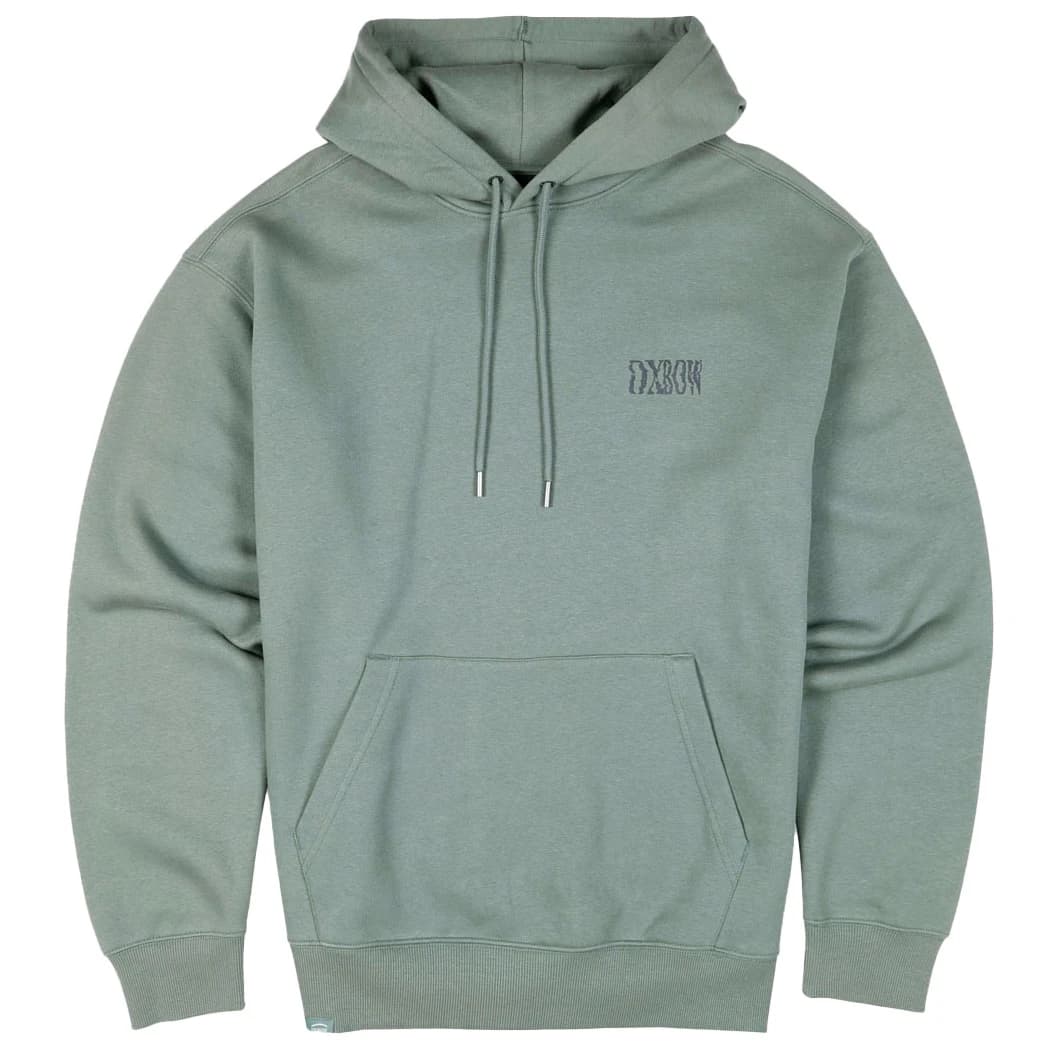 Мъжки суичър Oxbow Snap Fleece Hood Hoodie - Agave