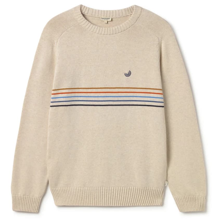 Мъжки пуловер TWOTHIRDS Buljarica Jumper - Ecru