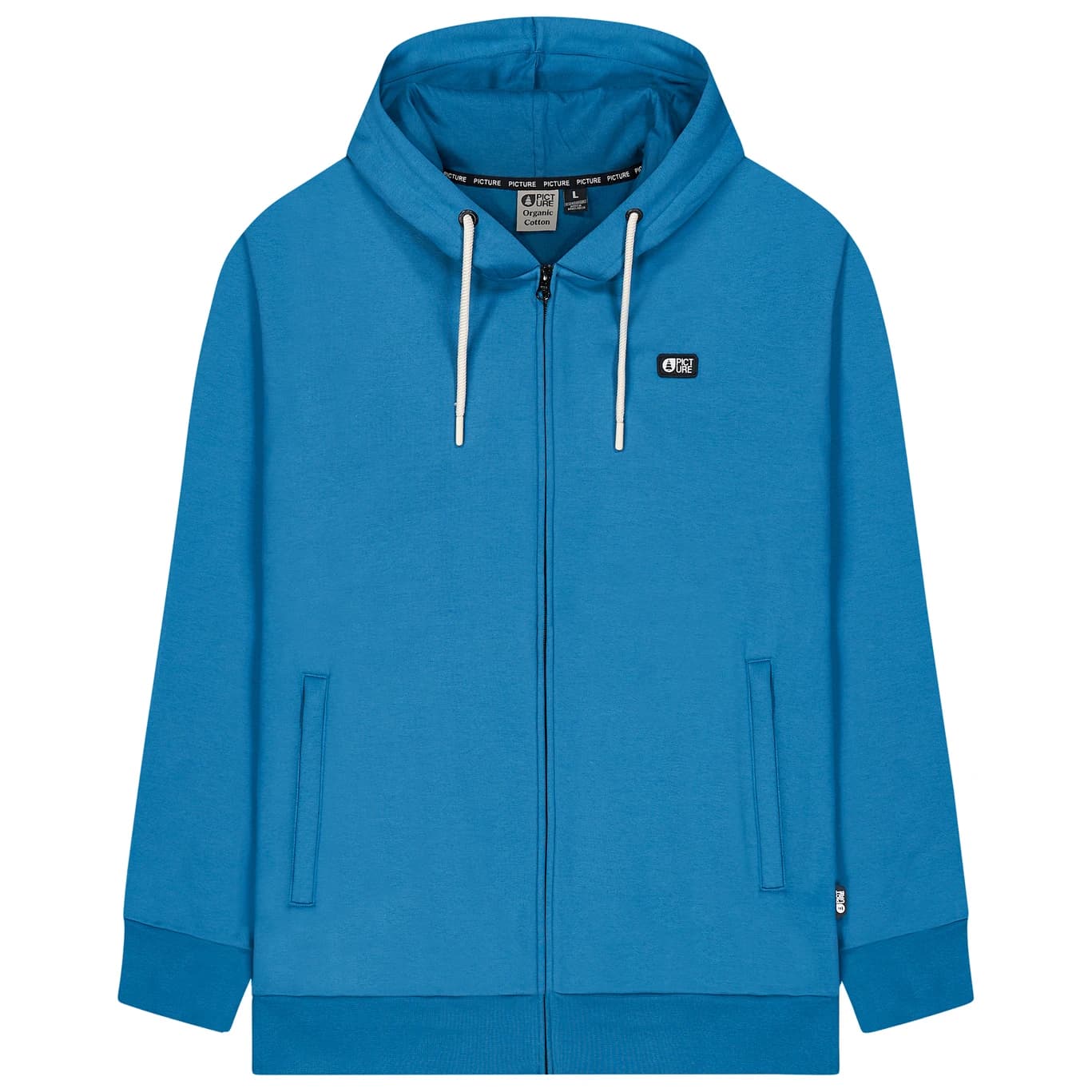 Мъжки суичър Picture Yorra Zip Hoodie - Serenity Blue