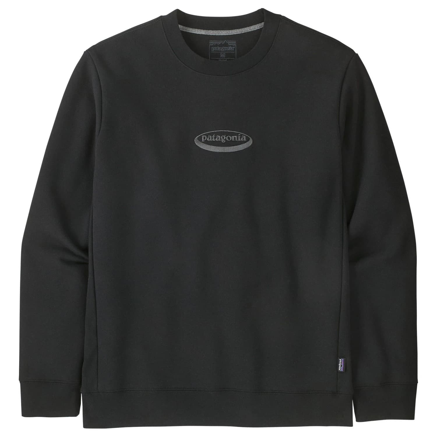 Мъжки пуловер Patagonia 95 Oval Logo Uprisal Crew Sweatshirt Jumper - Black
