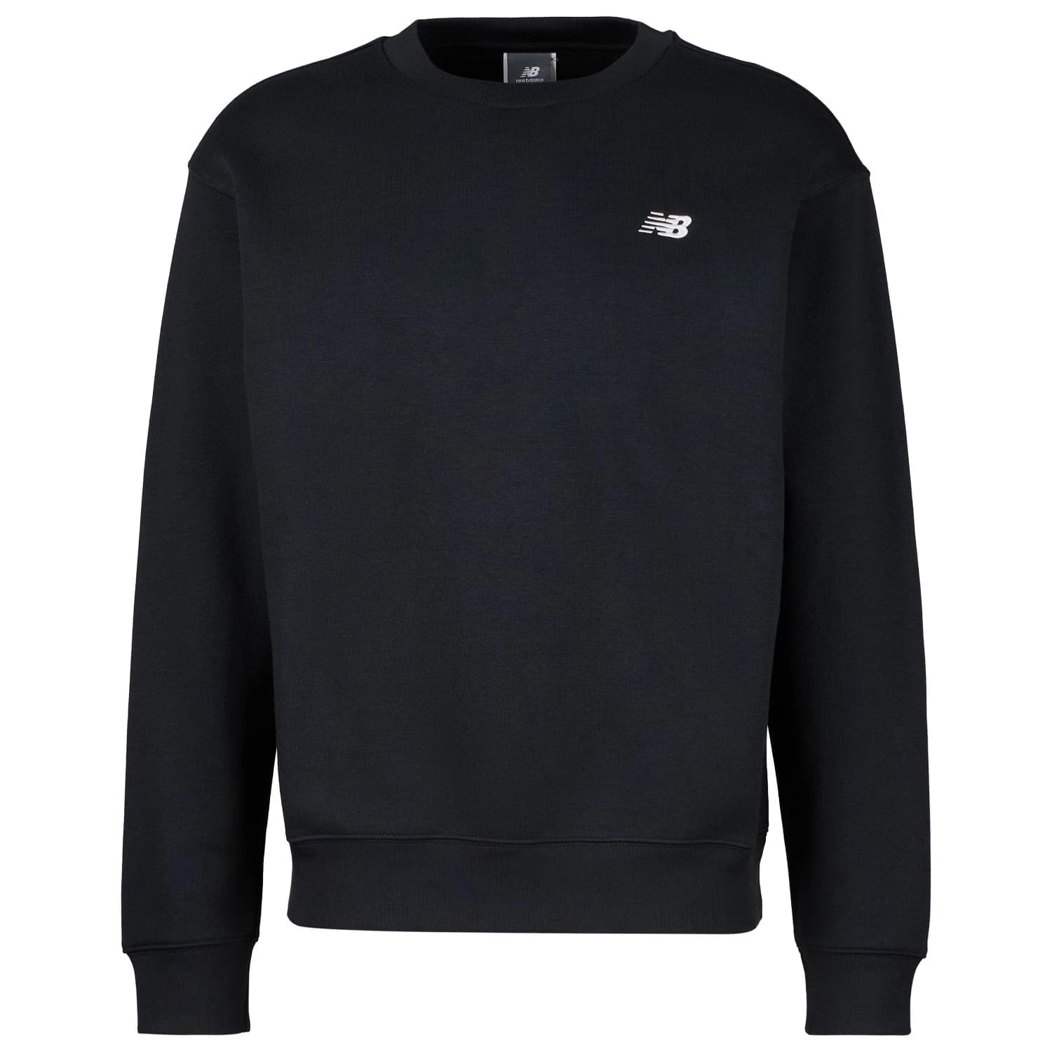 Мъжки пуловер New Balance Sport Essentials Fleece Crew Jumper - Black