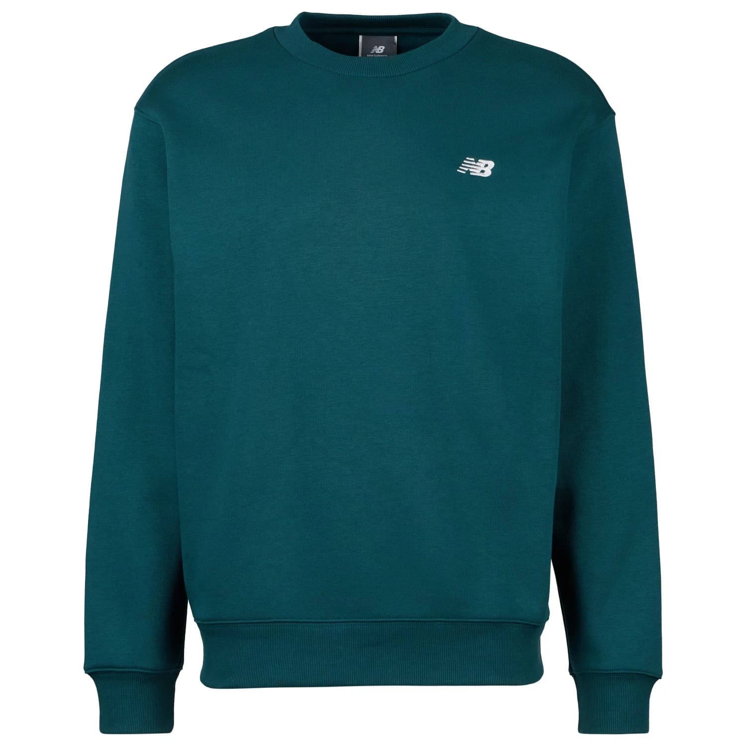 Мъжки пуловер New Balance Sport Essentials Fleece Crew Jumper - Medusa Green