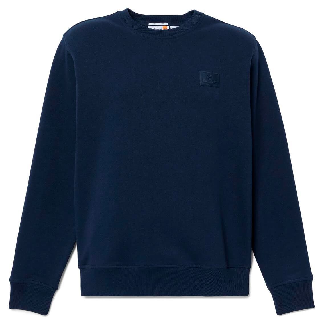 Мъжки пуловер Timberland Silicon Badge (LB) Crew Neck Jumper - Dark Sapphire