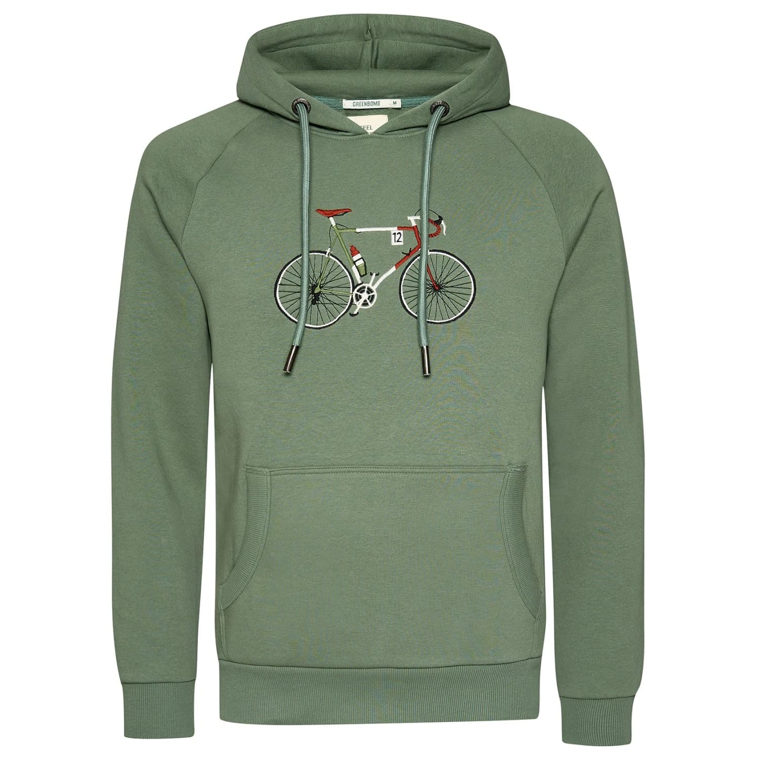 Мъжки суичър Greenbomb Bike Enzo Simple Trek Hoodie - Soft Sage