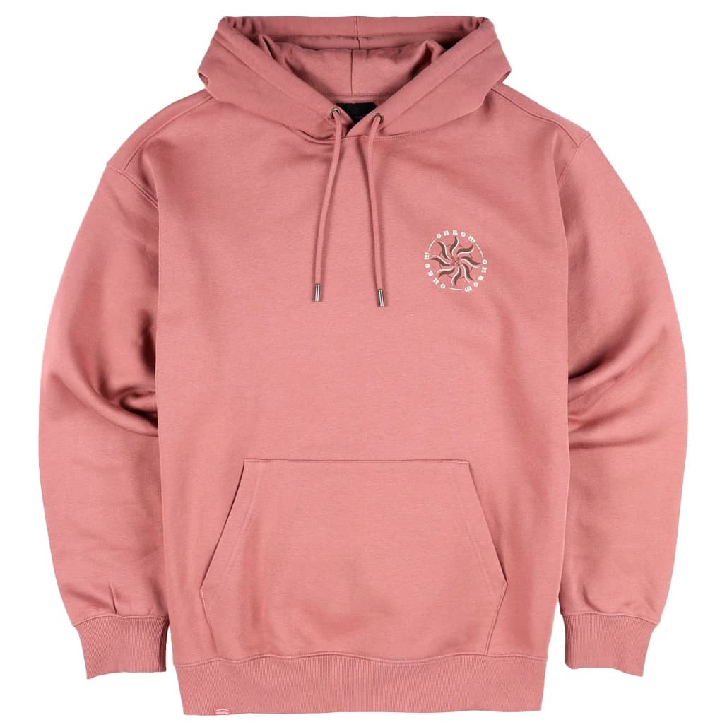 Суичър Oxbow Shuriken Fleece Hood Hoodie - Washed Rose