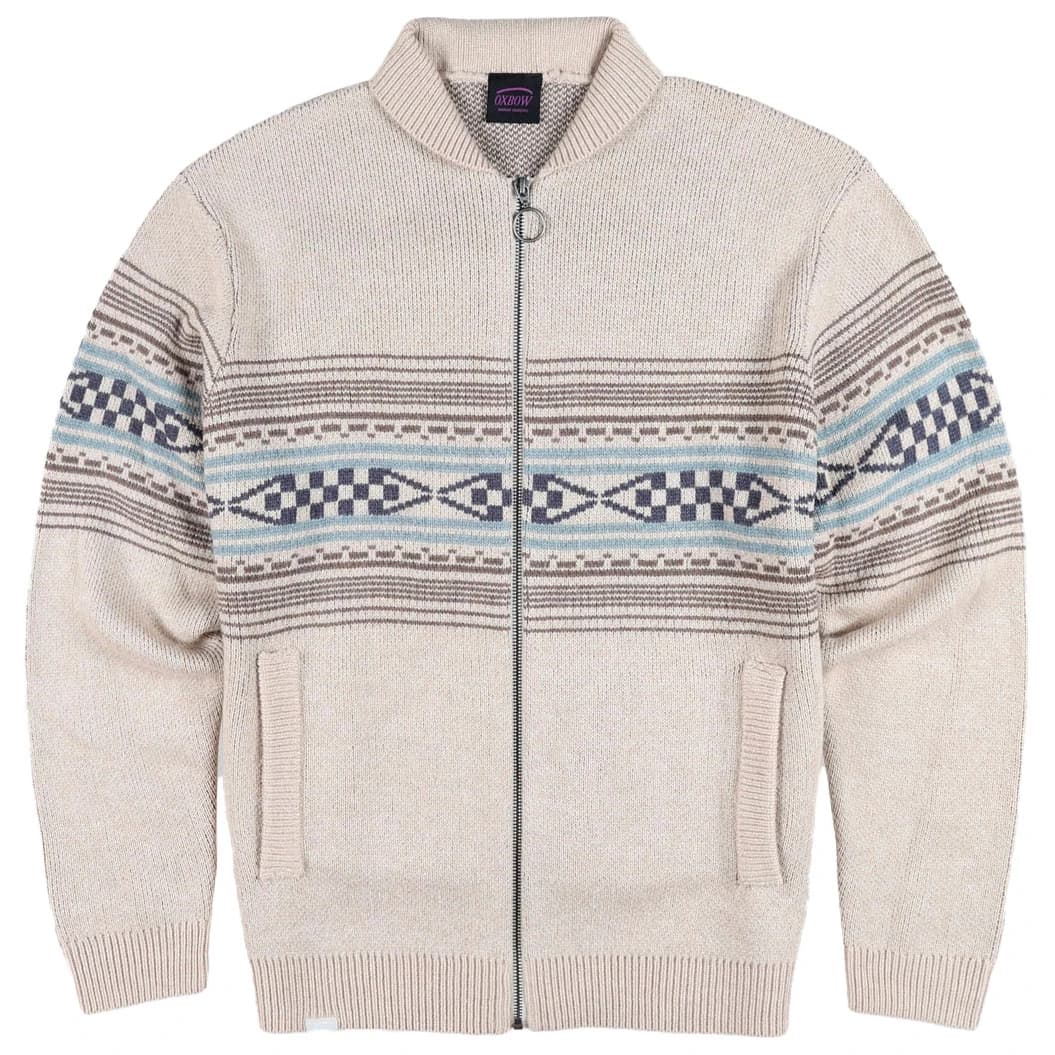Пуловер Oxbow Wildtrail Cardigan Jumper - Seashell