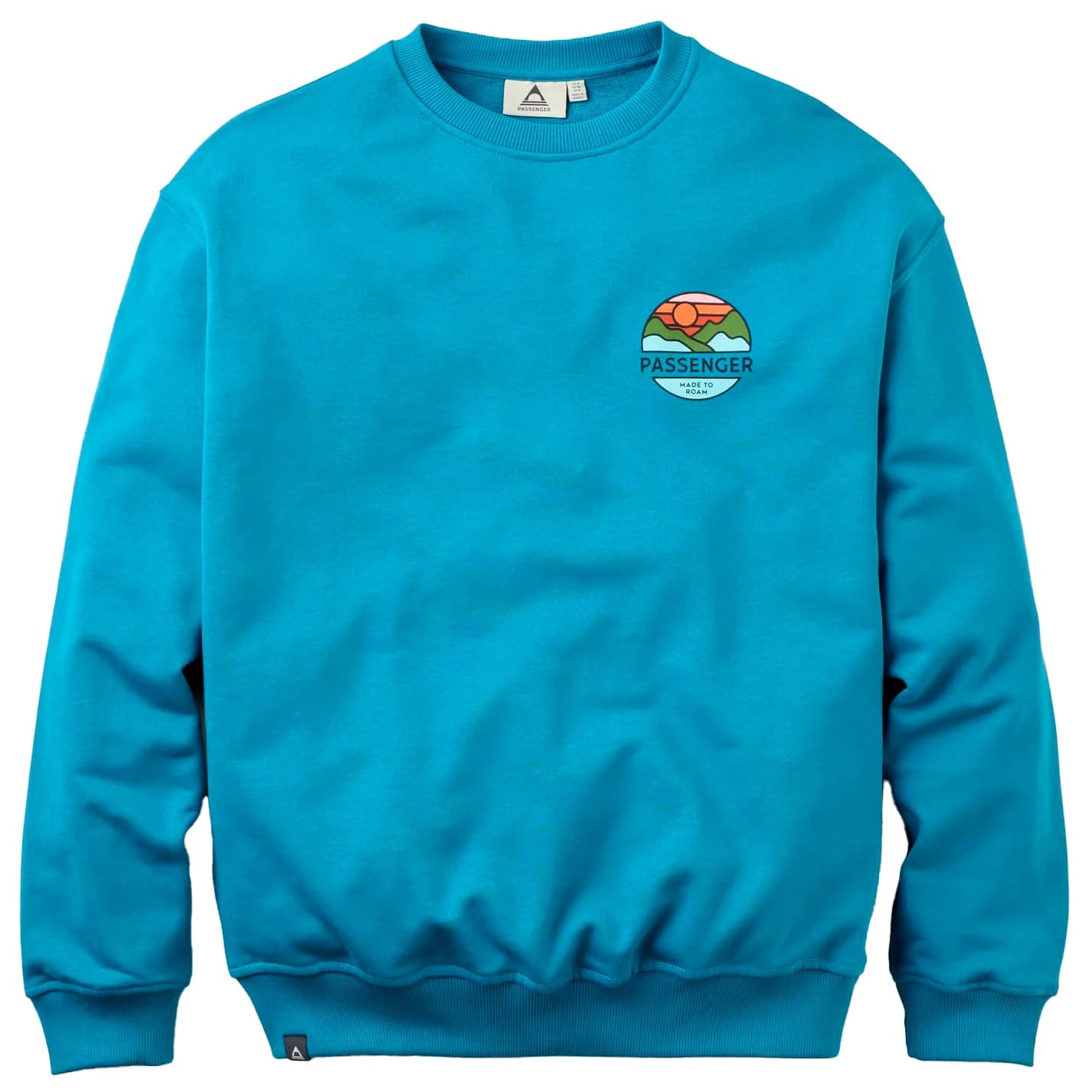 Пуловер Passenger Laidback Relaxed Fit Sweatshirt Jumper - Blue Steel