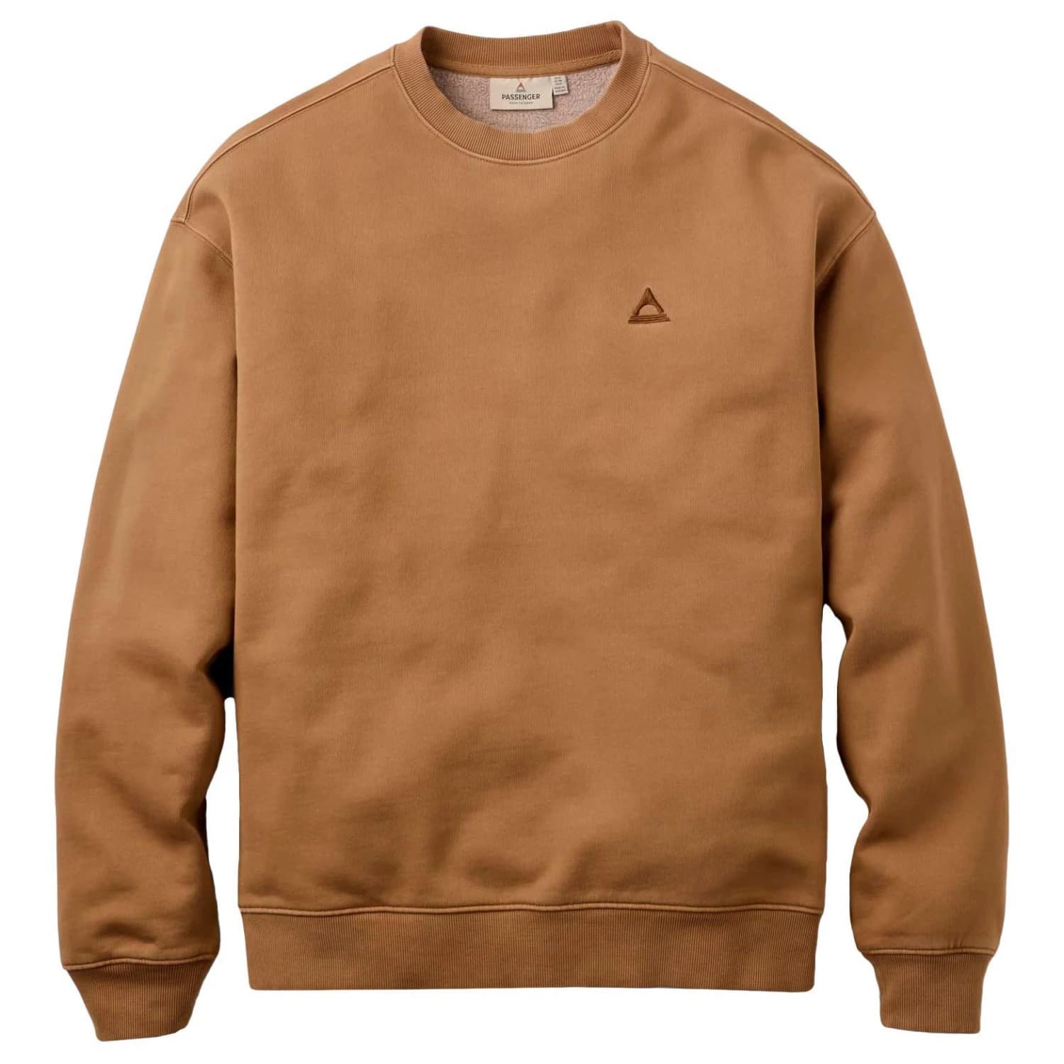 Пуловер Passenger Vita Organic Cotton Relaxed Fit Sweatshirt Jumper - Caramel