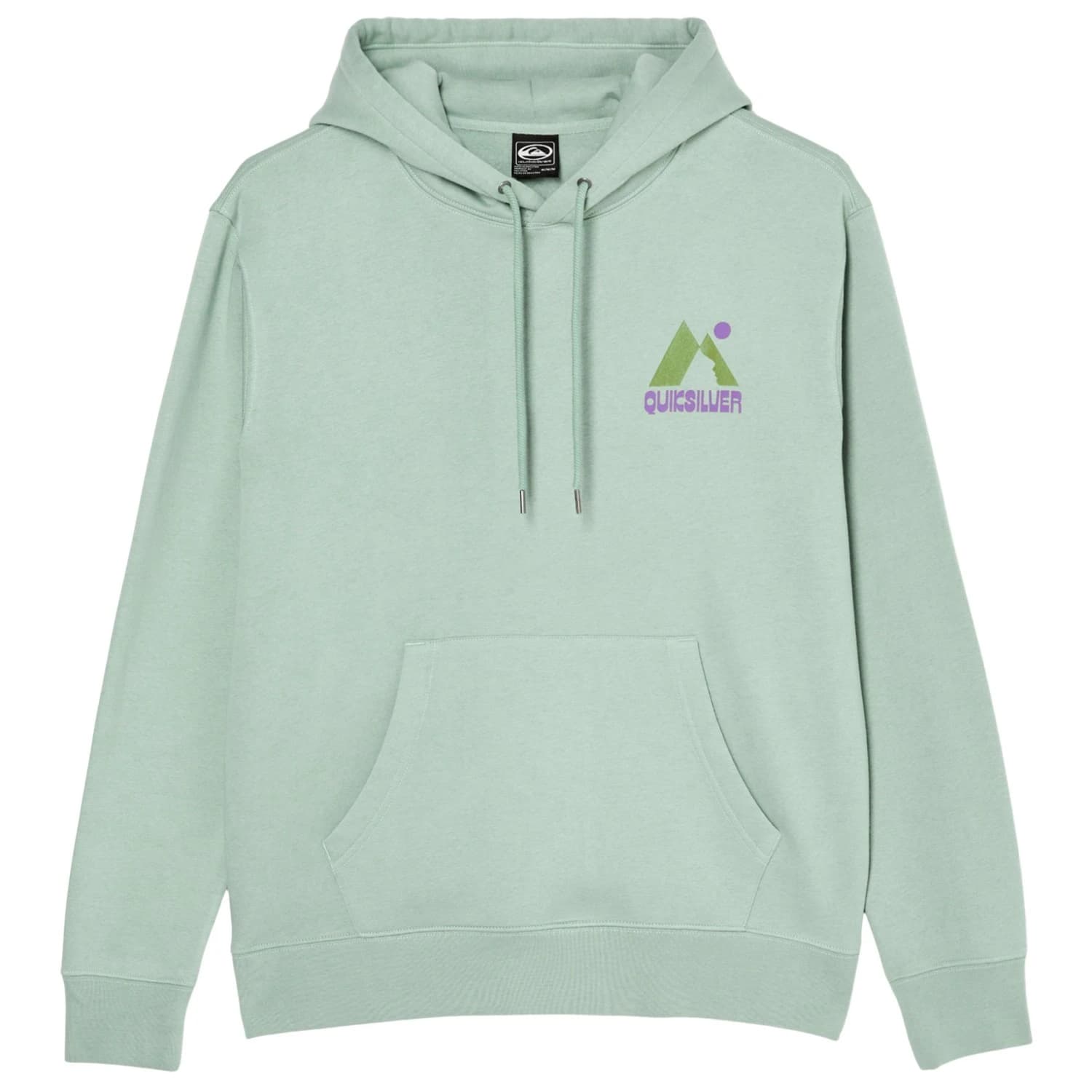 Мъжки суичър Quiksilver Salt Water Peak Hoodie - Iceberg Green