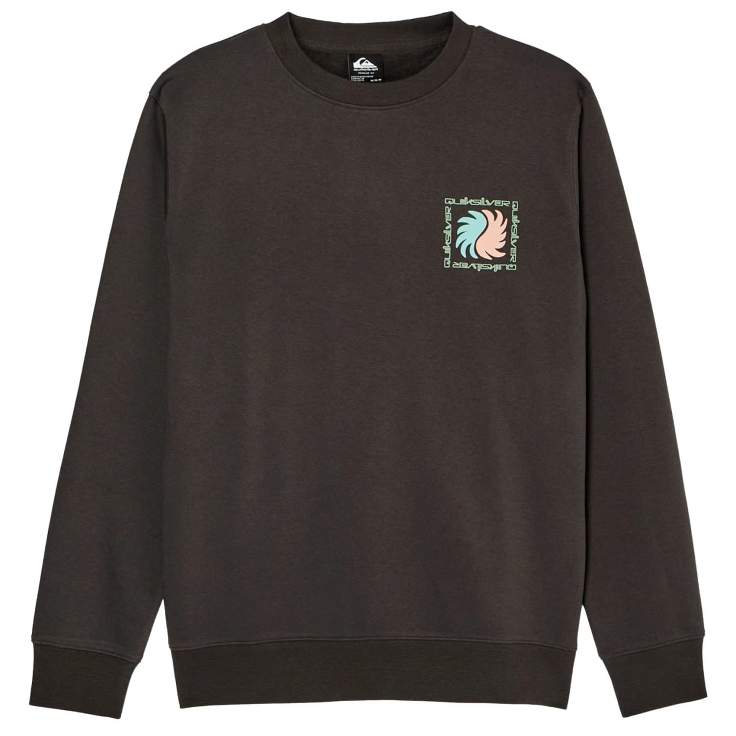 Мъжки пуловер Quiksilver Vibes Crew Jumper - Tarmac