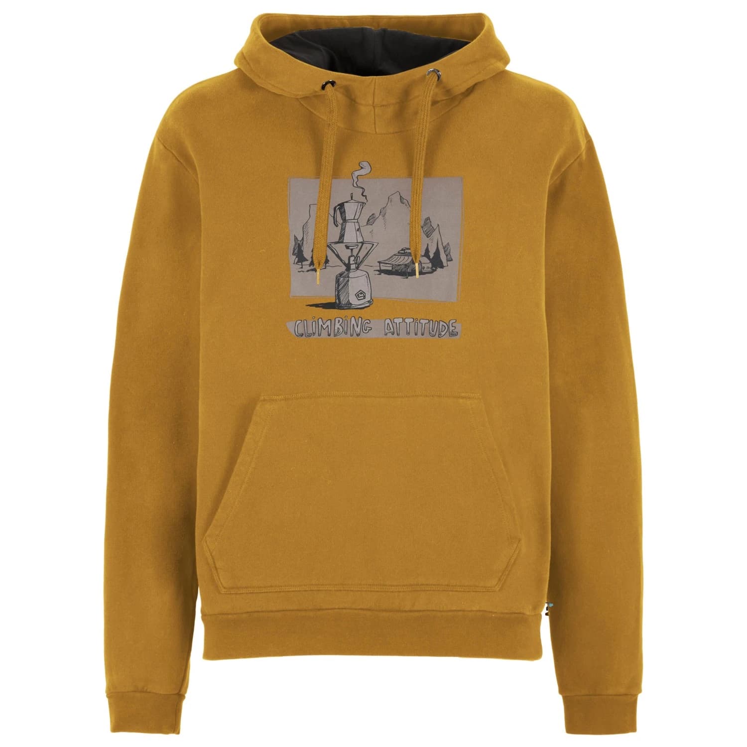 Суичър E9 Hood Hoodie - Curry Moka