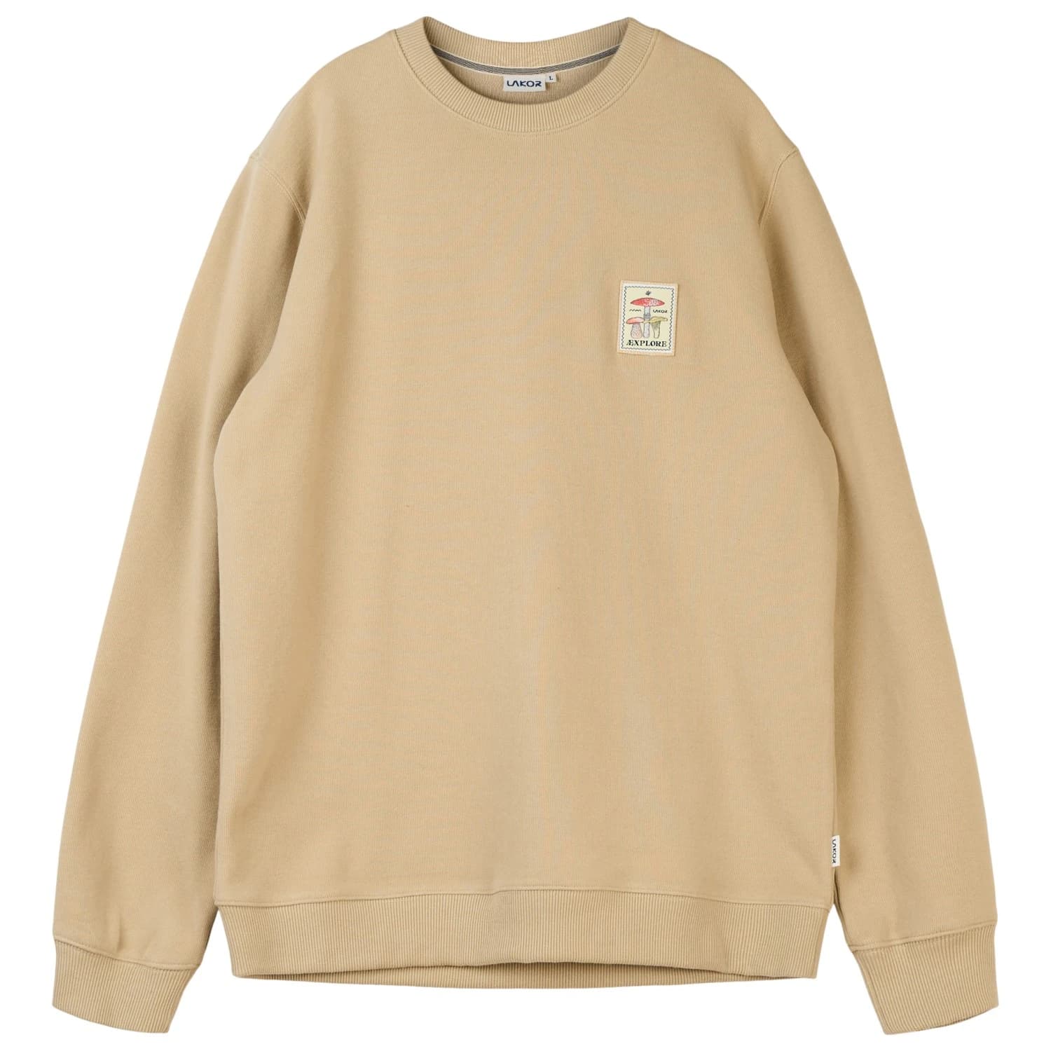 Пуловер LAKOR Mushroom Trio Crewneck Jumper - White Pepper