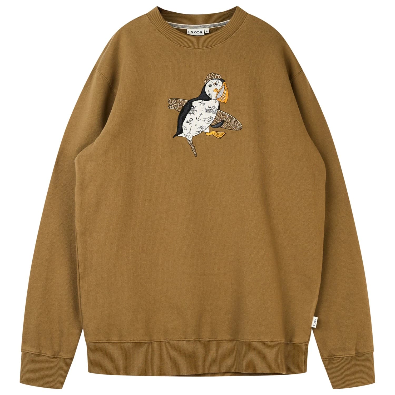 Пуловер LAKOR Sea Parrot Surf Crewneck Jumper - Kangaroo