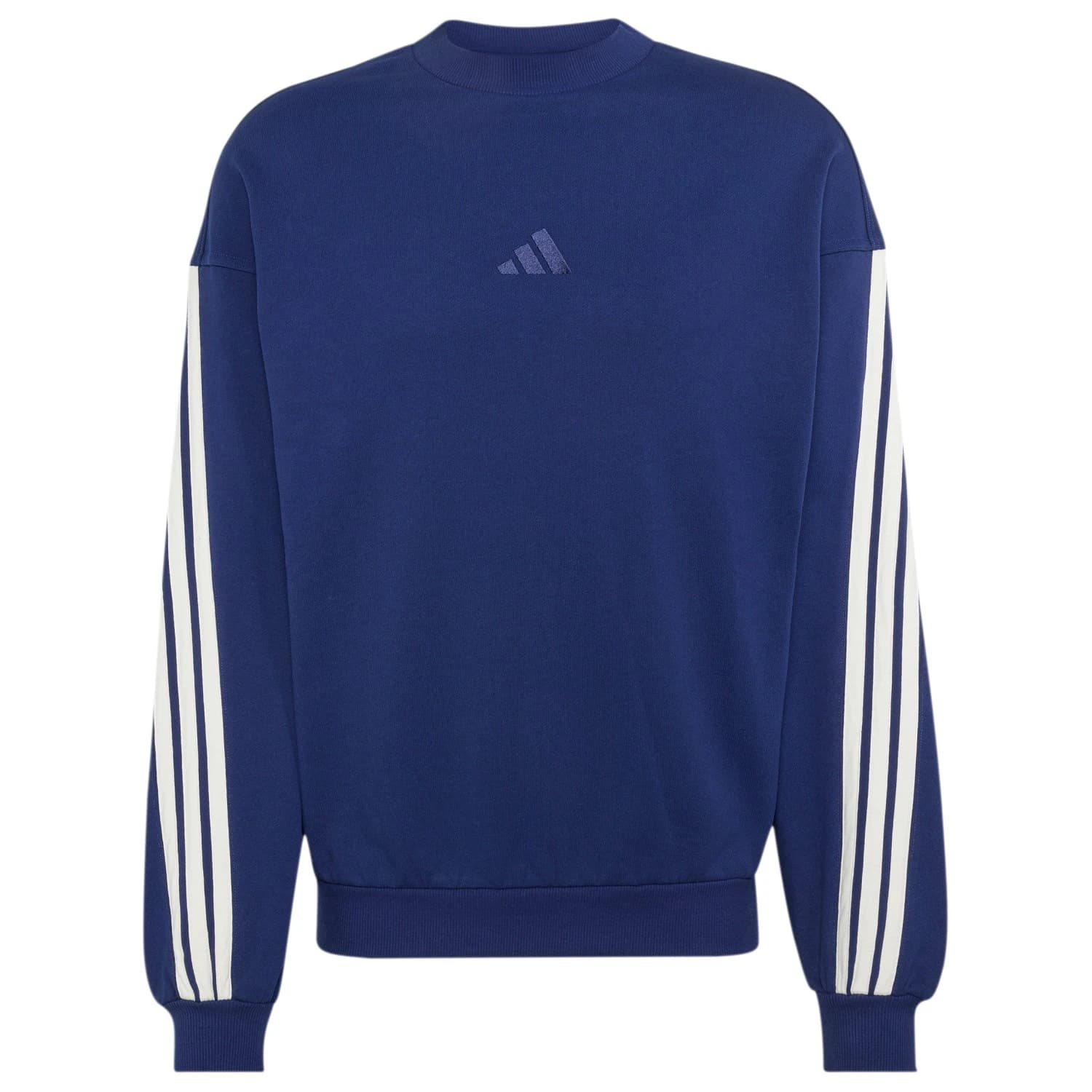 Мъжки пуловер adidas Adidas Kit 3-Stripes Sweatshirt Jumper - Dark Blue / Off White