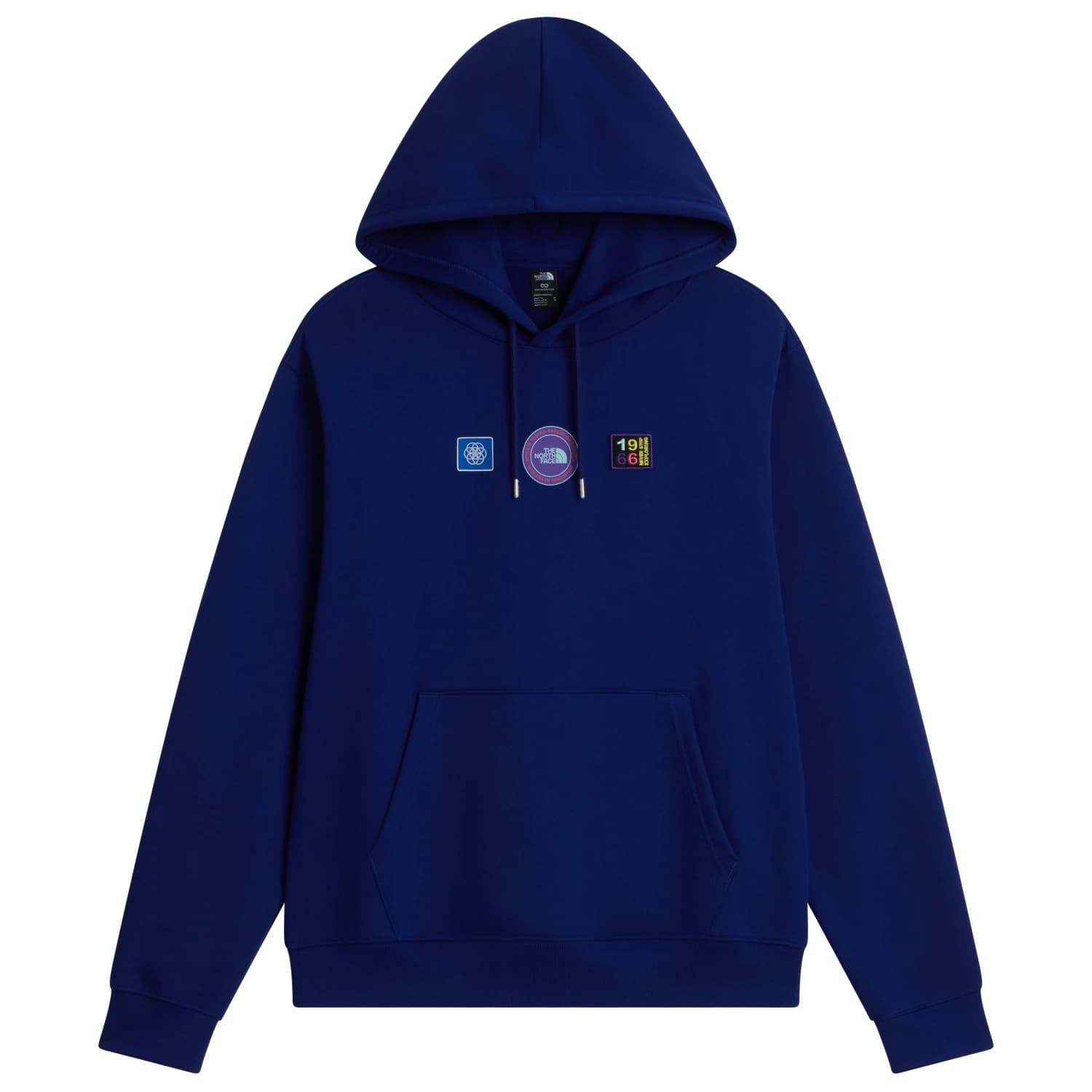 Мъжки суичър The North Face Explorer Badges RLX Hoodie - Bold Blue