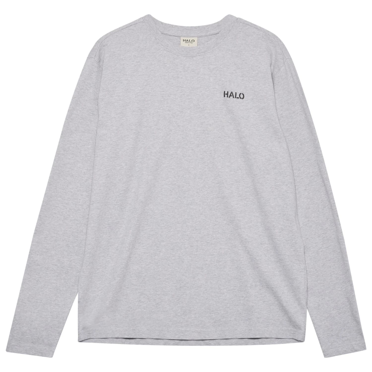 Пуловер Halo Logo Longsleeve T-Shirt Longsleeve - Light Grey Melange