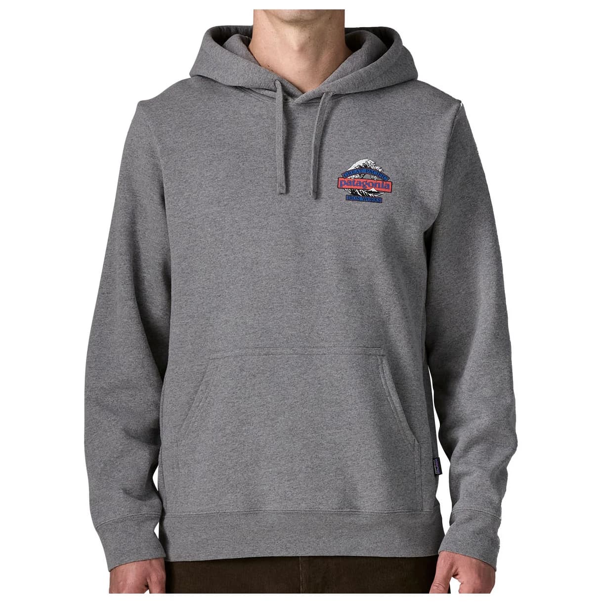 Мъжки суичър Patagonia Great Waves Uprisal Hoody Hoodie - Gravel Heather