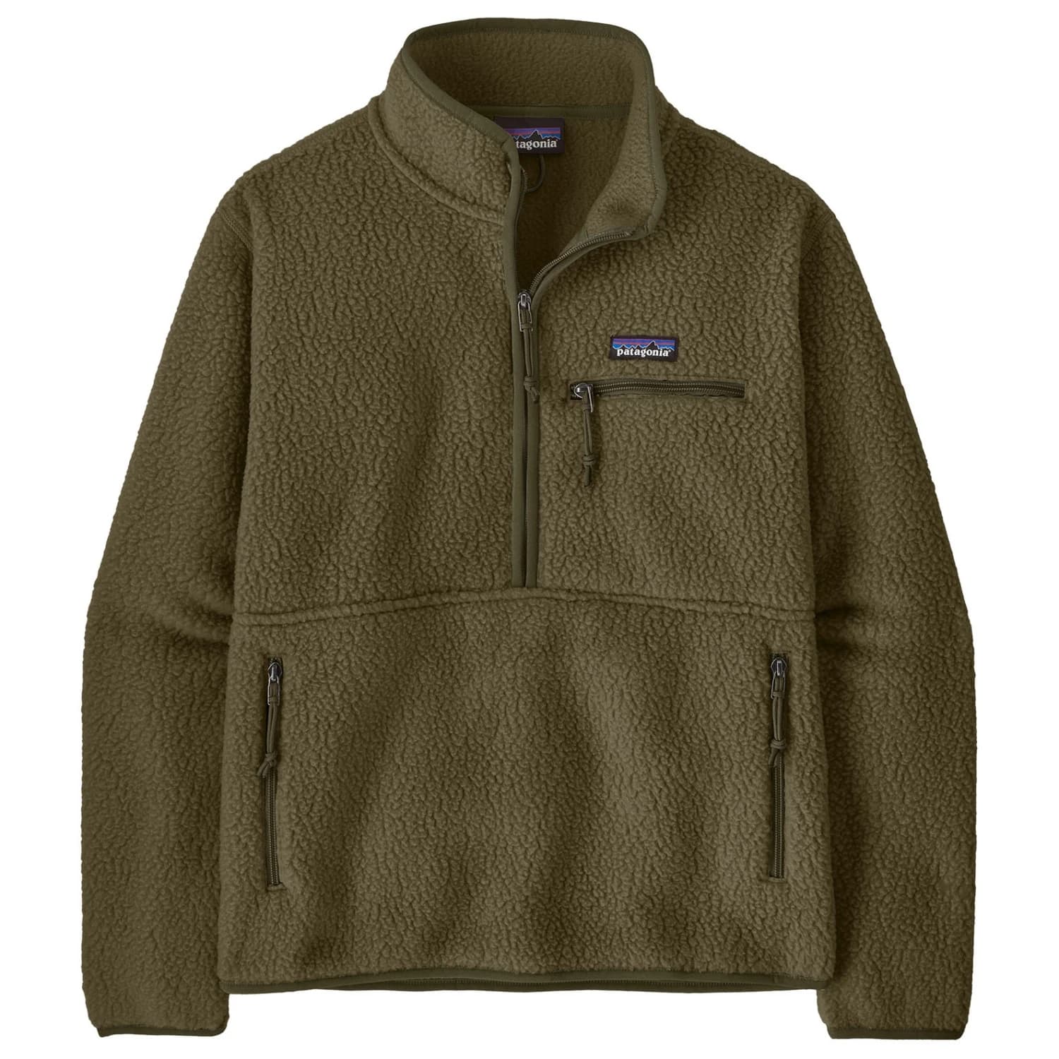 Дамски суичър Patagonia Women's Retro Pile Marsupial Fleece jumper - Basin Green