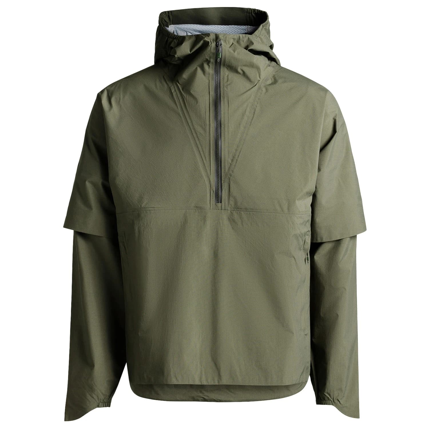 Мъжко ветрозащитно яке The Mountain Studio Packable Windbreaker Anorak Windproof jacket - Forest Green