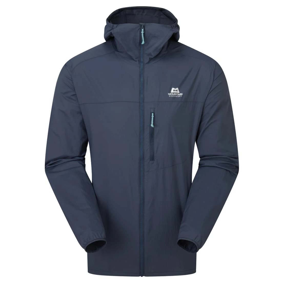 Мъжко ветрозащитно яке Mountain equipment Aerofoil Hooded Jacket Windproof jacket - Blue Nights