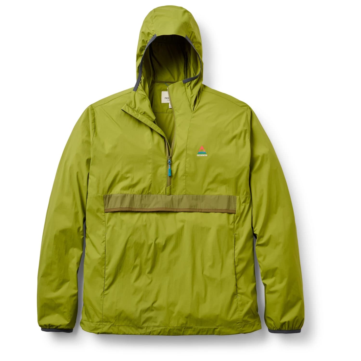 Мъжко ветрозащитно яке Passenger Gusto Windshell Anorak Windproof jacket - Tea Green