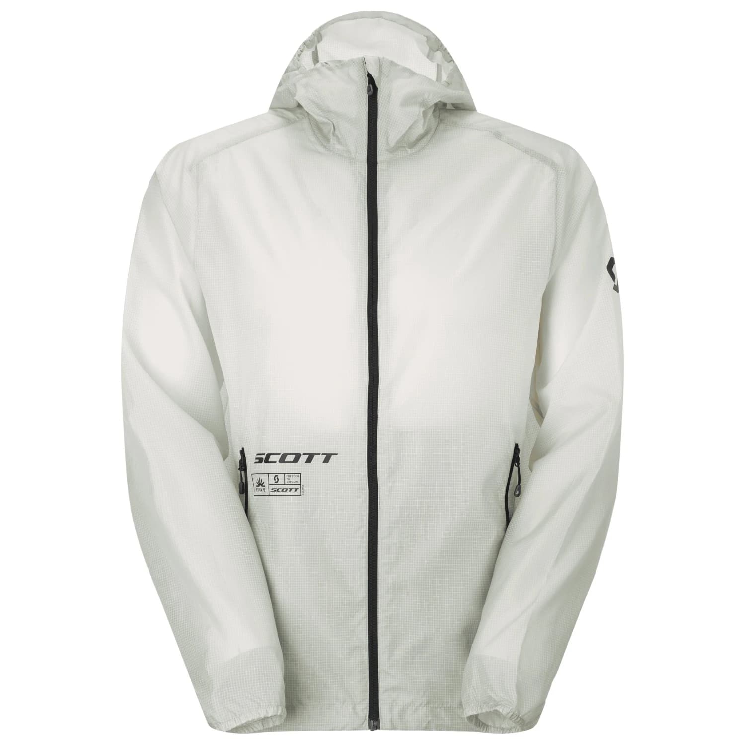 Мъжко ветрозащитно яке Scott Jacket Explorair Escape Lt WB Windproof jacket - Spray Grey / Cotton White