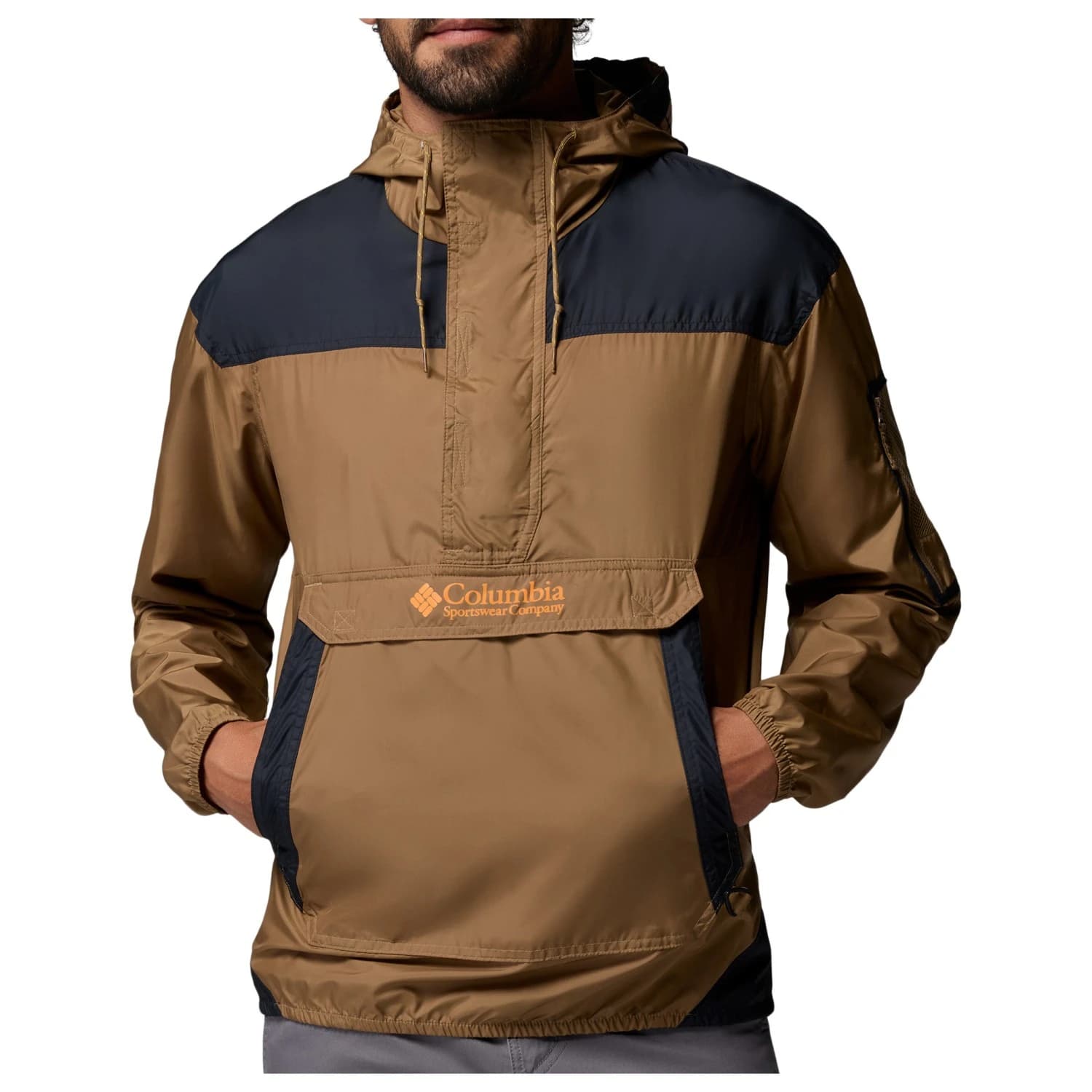 Мъжко ветрозащитно яке Columbia Challenger II Windbreaker Windproof jacket - Delta / Black