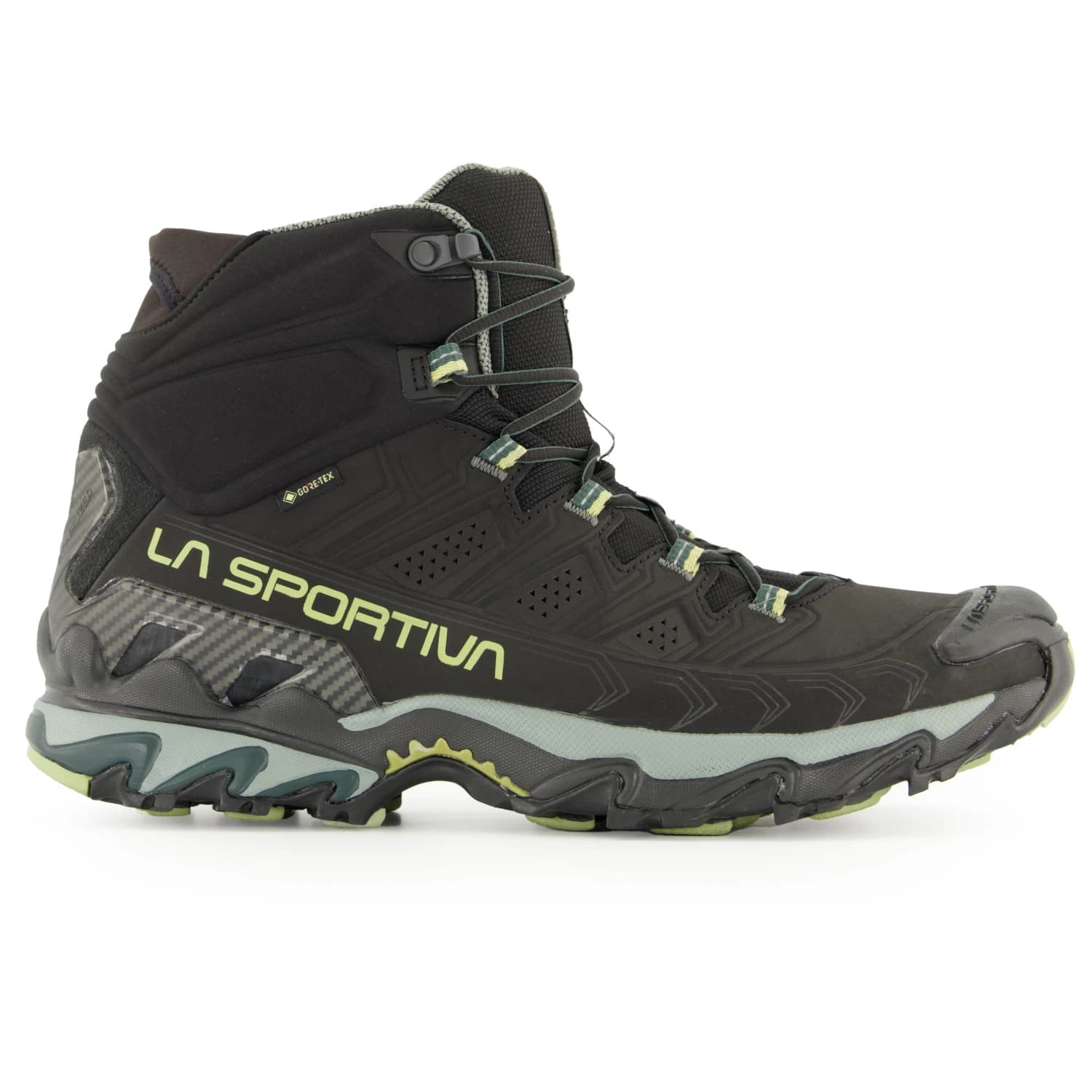 Мъжки туристически обувки La Sportiva Ultra Raptor II Mid Leather GTX Walking boots - Black / Cedar