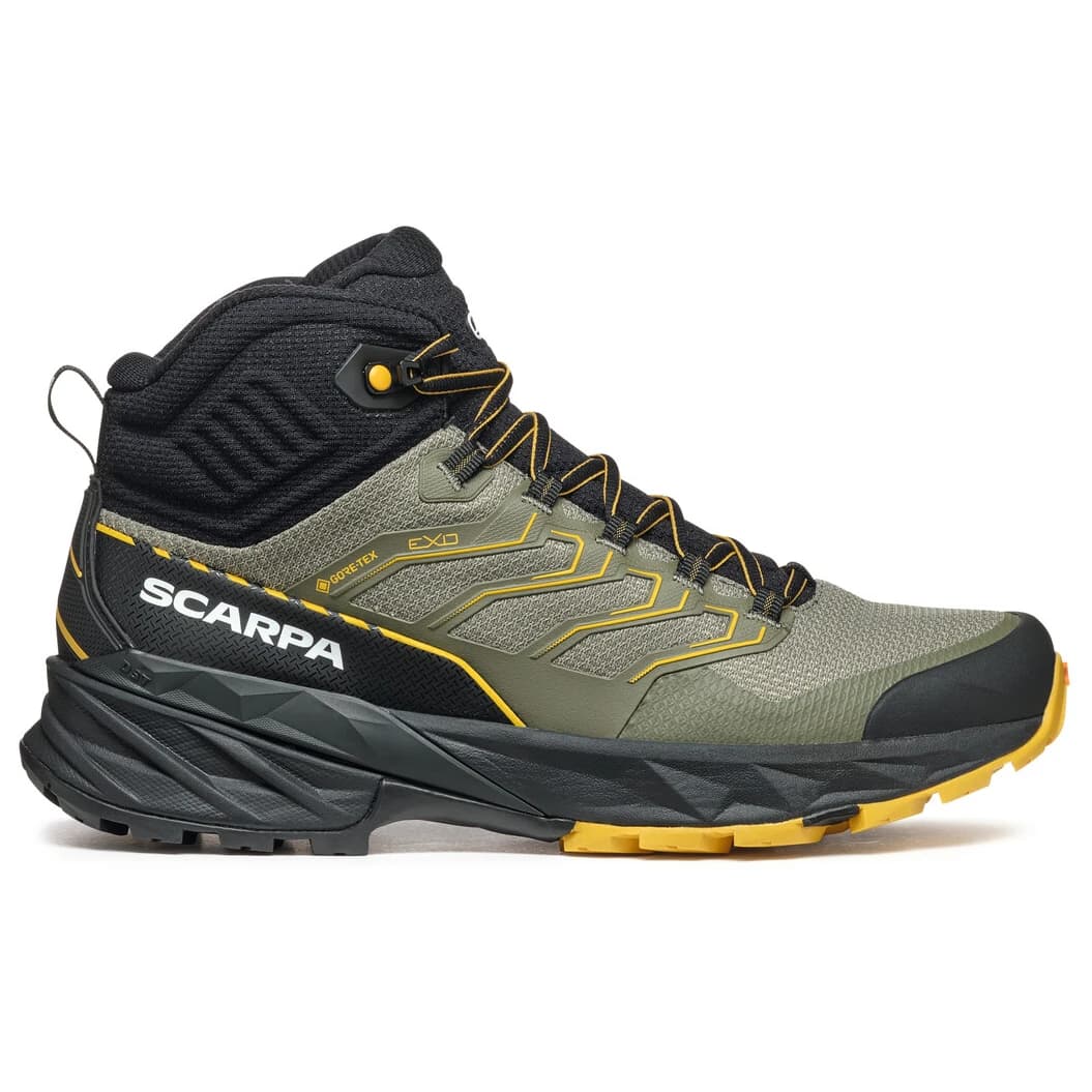 Мъжки туристически обувки Scarpa Rush Mid 2 GTX Walking boots - Moss / Sulphur