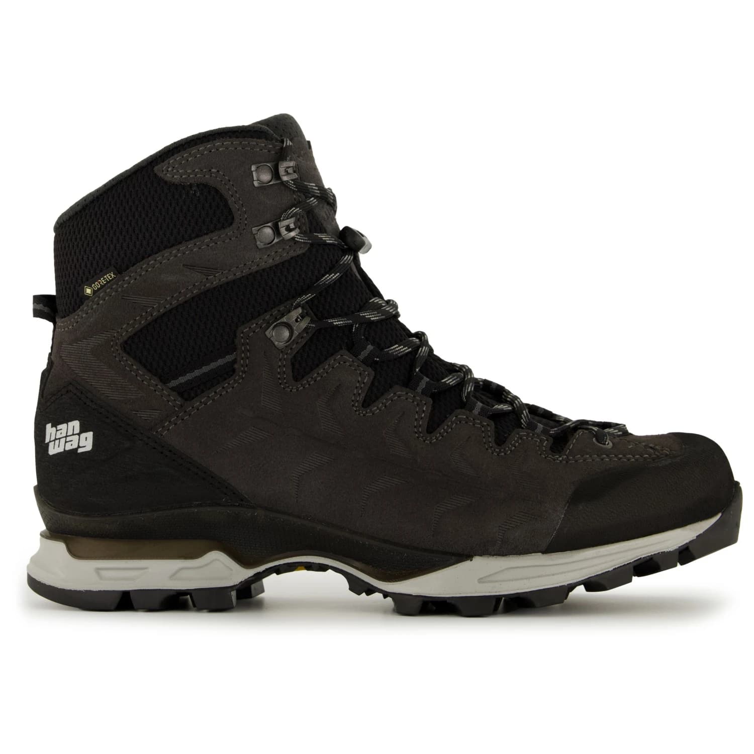 Мъжки туристически обувки Hanwag Makra Trek GTX Walking boots - Asphalt / Light Grey