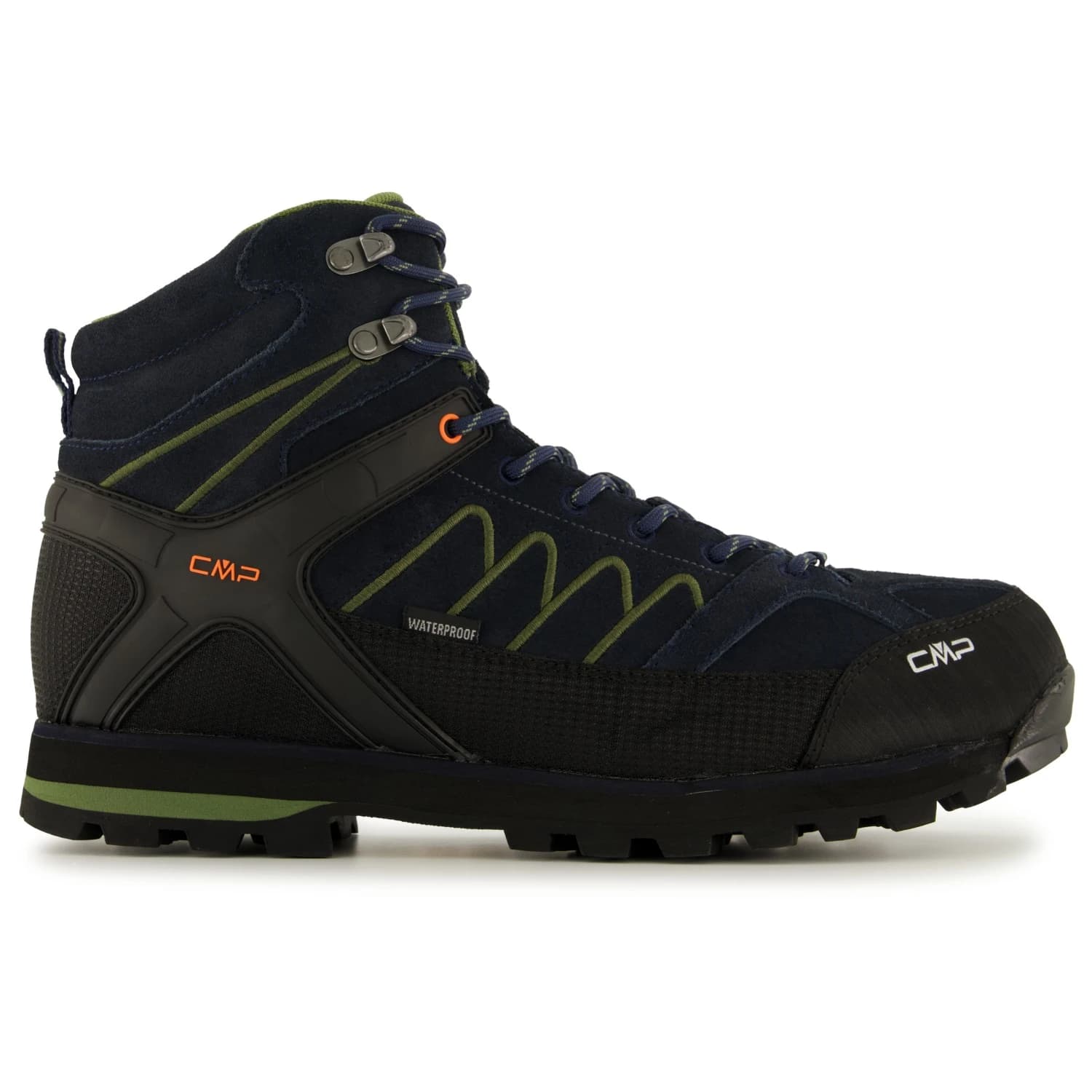 Мъжки туристически обувки CMP Moon Mid Trekking Shoes Waterproof Walking boots - Black Blue / Torba